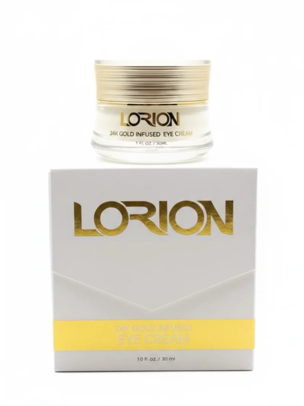 Lorion 24K Gold Infused Eye Cream, 1.0 fl oz